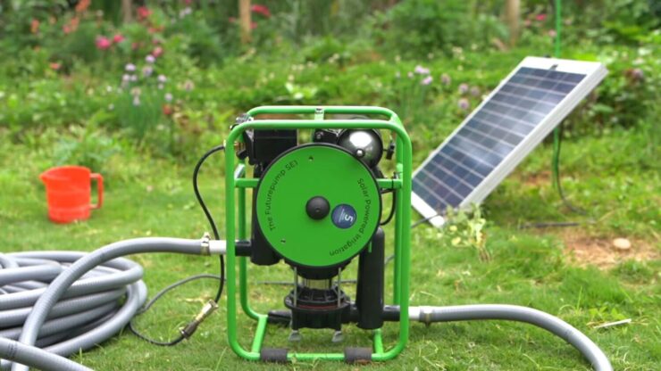 The Solar Powered Water Pump