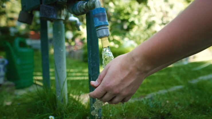Use of Garden Faucet